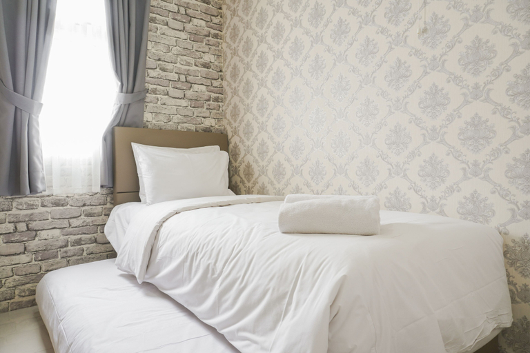 Bedroom 3, Vibrant 2Br With Sofa Bed Apartment At Green Pramuka City, East Jakarta