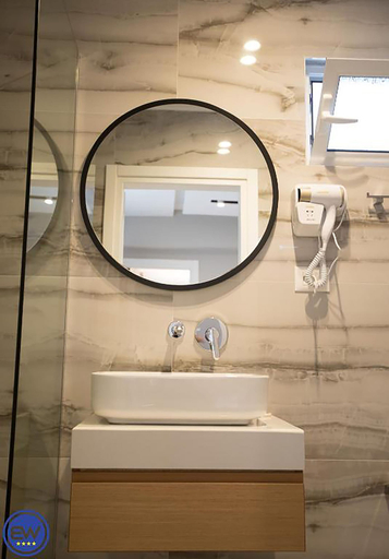Bathroom 3, Blue Water Hotel, Sarandës