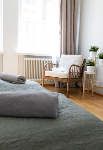 Room 2, 2ndhomes Charming 1BR Apartment w Sauna, Uusimaa