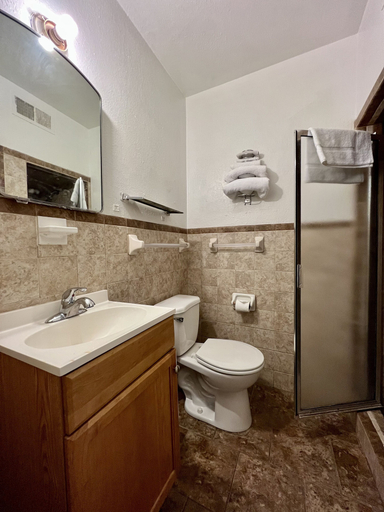 Bathroom 3, Western Motel, Taylor