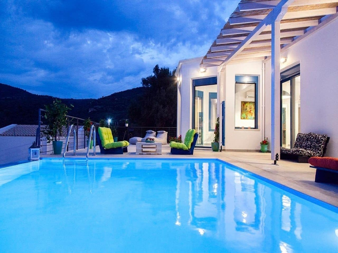 Outdoor pool 4, Zidanos Luxurious Villa, Ionian Islands