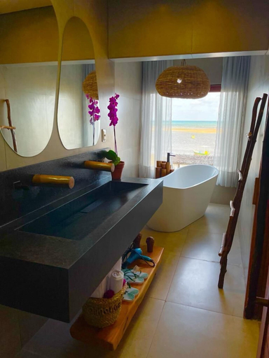 Bathroom 3, Villa Pantai Boutique Hotel Maragogi, Maragogi