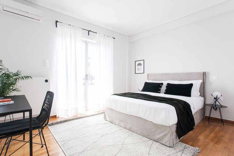 Bedroom 4, Spacious Apartment near HELEXPO, Attica