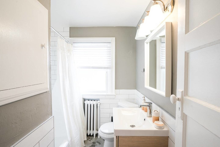 Bathroom 3, The Modern Couple's Getaway Loft With Private Balcony, Denver