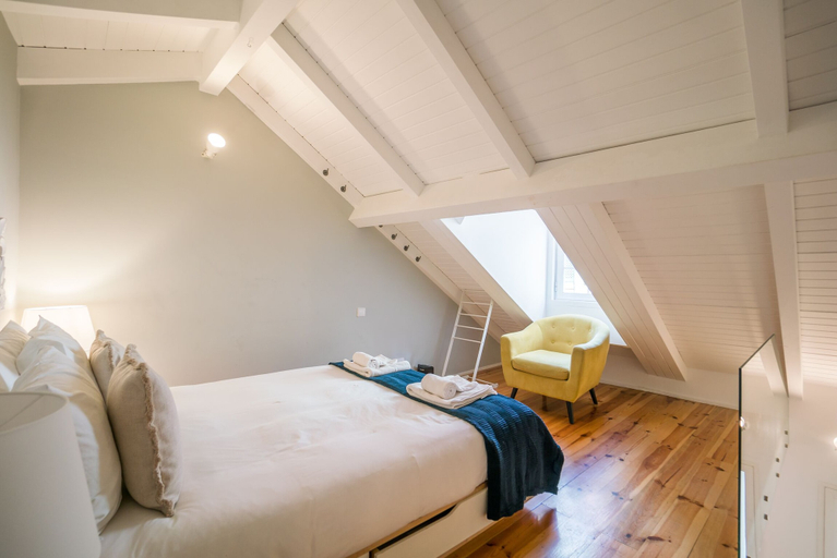 Bedroom 3, Rose Duplex Apartment 5D, Lisbon