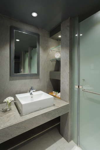 Bathroom 3, Hotel Binori, Ahmadabad
