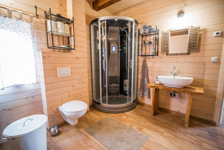 Bathroom, Sunny House With Sauna, Podcetrtek