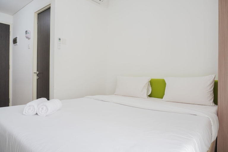 Bedroom 1, Simple And Cozy Living Studio At Serpong Garden Apartment, Tangerang