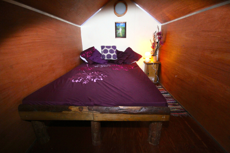 Bedroom 2, Secluded Meadow, Unique Shire Hut, Perfect Camping, Cornwall