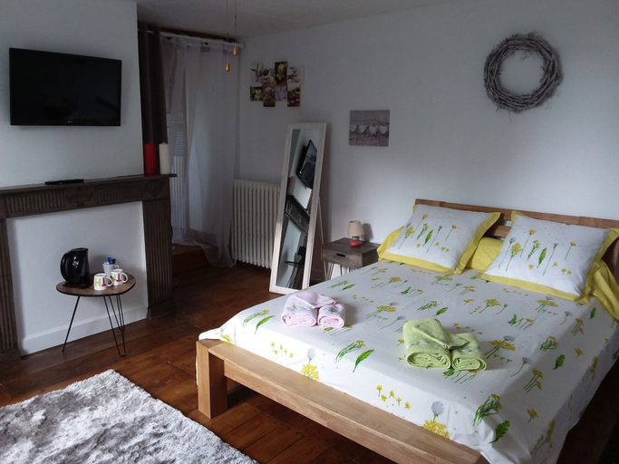 Bedroom 2, Chambre d'Hôtes La Bastide de Villenave, Landes