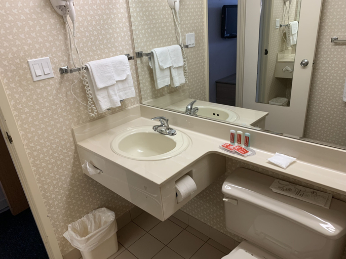 Bathroom 3, ECONO LODGE AIRPORT STE FOY, Communauté-Urbaine-de-Québec