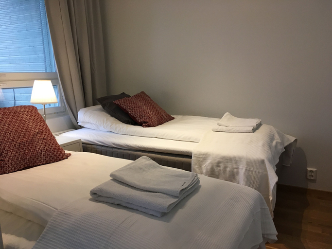Bedroom, Kotimaailma Apts Joensuu Kalevankatu 20, North Karelia