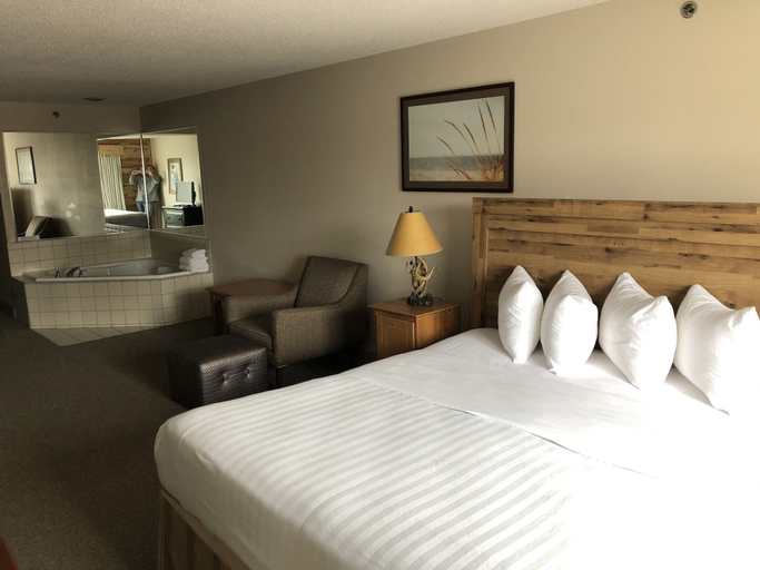 Bedroom 2, Flat Creek Lodge, Sawyer