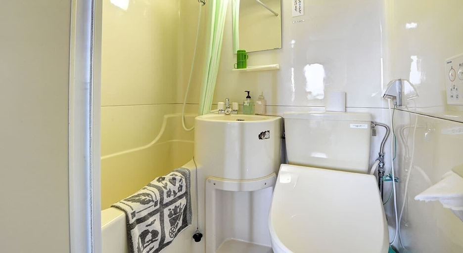 Bathroom, Arks Inn Omori, Ube