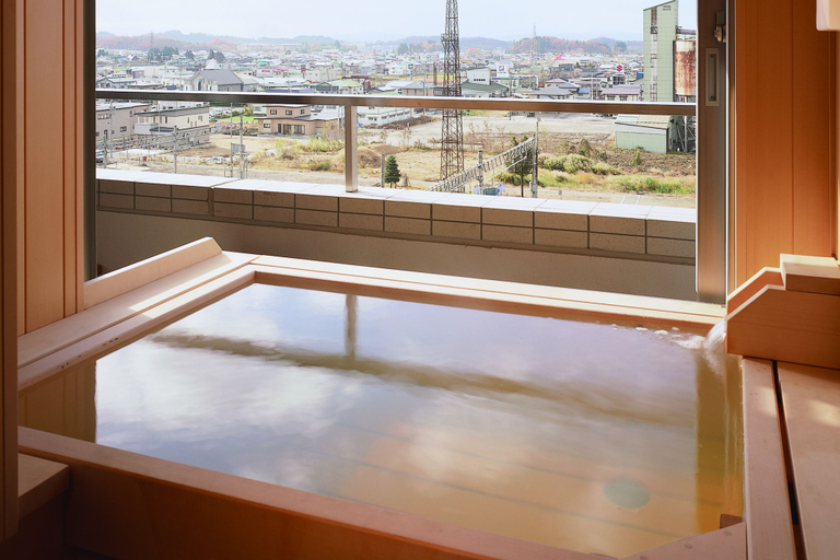 Bathroom, Hotel Plaza Annex Yokote, Yokote