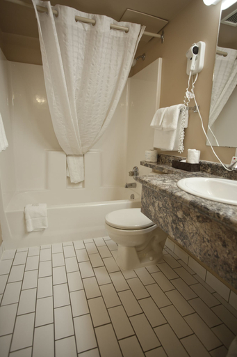 Bathroom 3, Westlock Inn and Conference Centre, Division No. 13