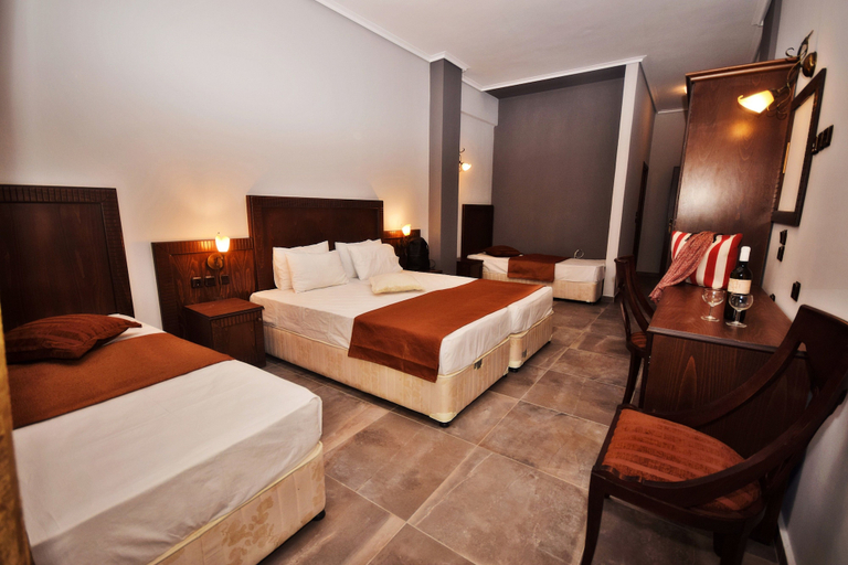 Bedroom 2, Paralia Beach Boutique Hotel, Central Macedonia