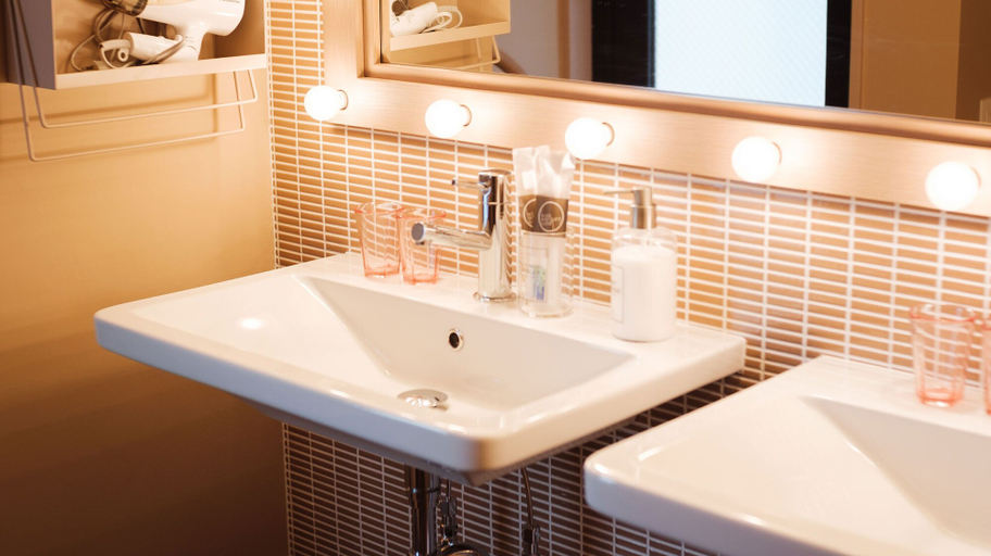 Bathroom 4, miss morgan hotel, Hiratsuka