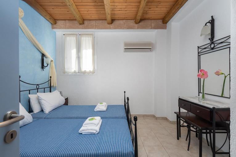 Bedroom 3, Agnanti Beach Studios, South Aegean
