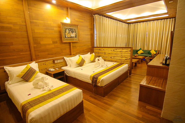 Bedroom 3, Gawyangyi Hotel & Resort, Bassein