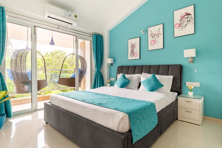Bedroom 3, AlohaGoa, North Goa