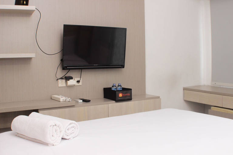 Bedroom 4, Cozy And Simply Studio At Grand Sentraland Karawang Apartment, Karawang