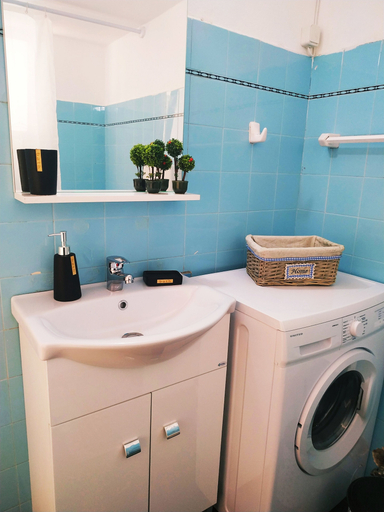 Bathroom, Cozy, Modern And Shiny Flat Near Center & Port, Crete