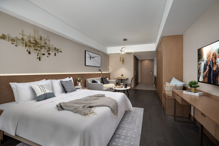 Bedroom 4, Citadines New District Wuxi, Wuxi