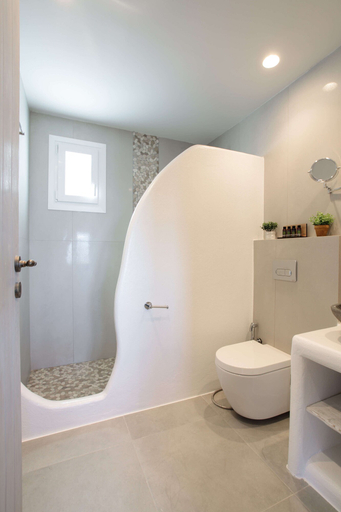 Bathroom 3, Africanis Bungalows, South Aegean