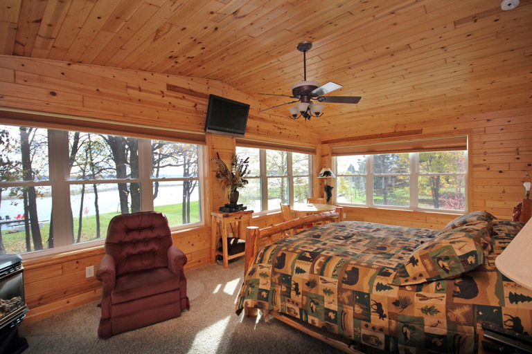 Bedroom 4, Leech Lake Resort Bed & Breakfast, Cass