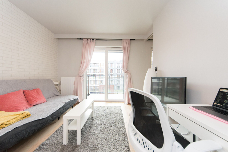Bedroom 4, Main Trainstation one bedroom AC p4you, Kraków City