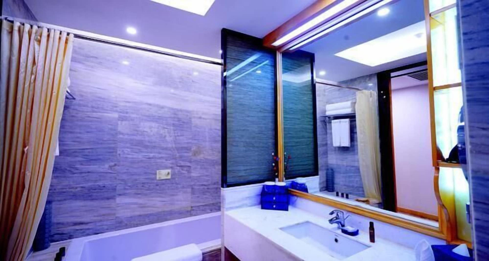 Bathroom 4, Yun-zen Lotus Hotel, Beijing