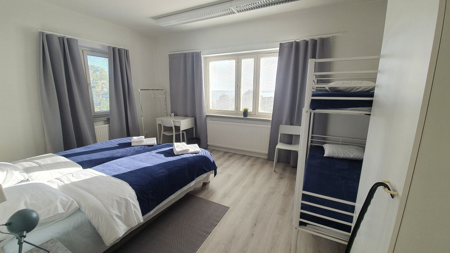 Bedroom 3, Gasthaus Vanha-Merivartioasema, Kymenlaakso