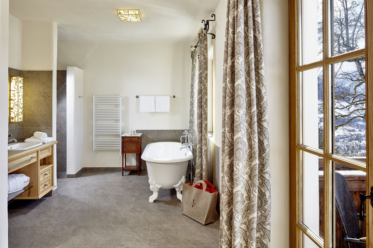 Bathroom 5, Schloss Mittersill Hotel, Zell am See