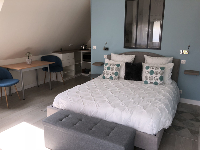 Bedroom 3, Chambre d'hôtes La Bourdonnaise, Yvelines