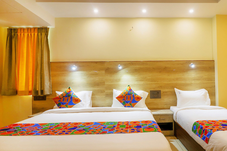 Bedroom 2, Fabhotel Surya Grand I, Krishna