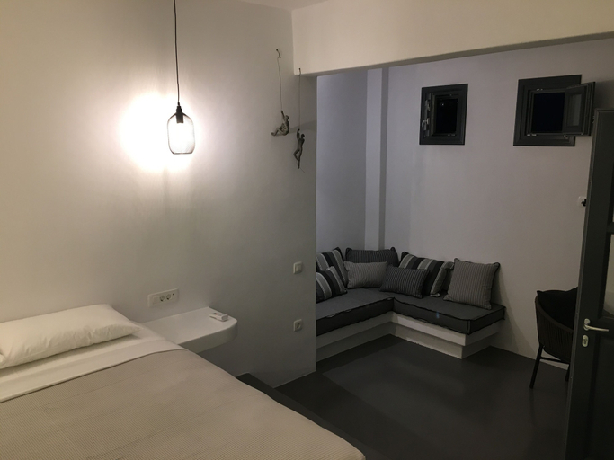 Bedroom 3, Santolia Art Suites, South Aegean