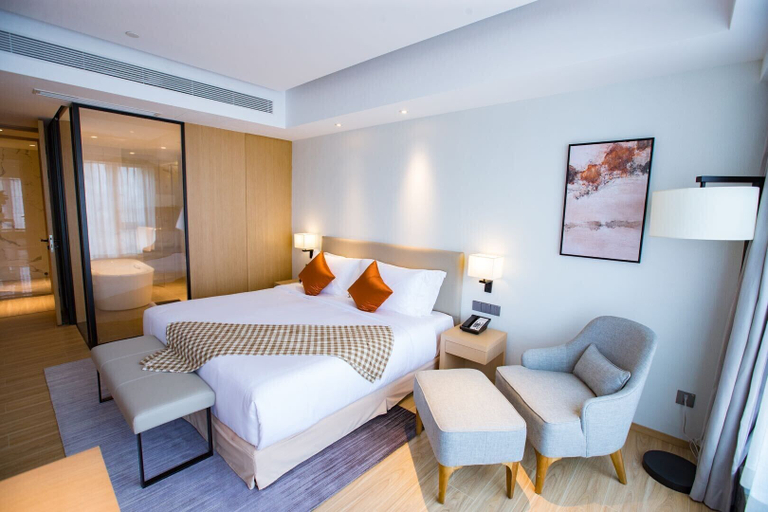 Bedroom 4, Shama Serviced Apartments Zijingang Hangzhou, Hangzhou
