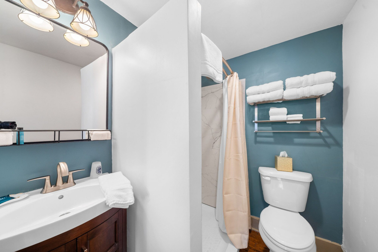 Bathroom 4, The Inn on North Jefferson, Baldwin