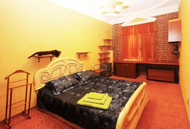 Bedroom 3, ApartLux on Gruzinsky Val, Northern