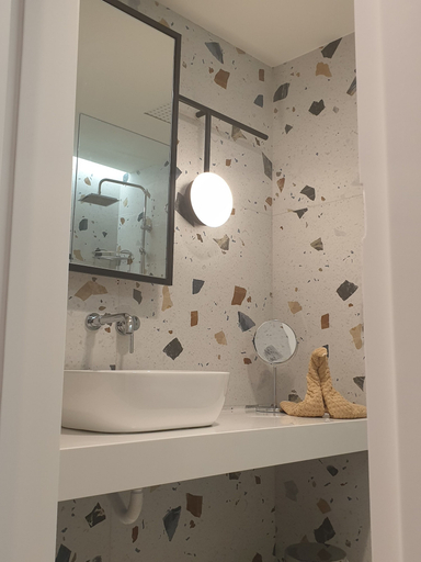 Bathroom 5, Mazoren Art Hotel, South Aegean