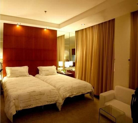 Bedroom 2, Tomolo Hotel Jianghan Road Branch, Wuhan