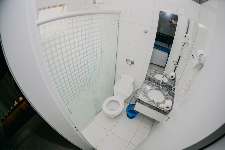 Bathroom, Diroma Internacional Resort - BVTUR, Caldas Novas