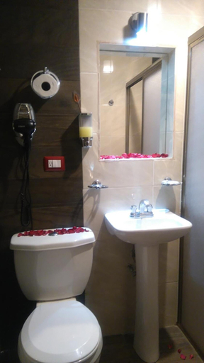 Bathroom 3, Hotel Claudia, Macuspana