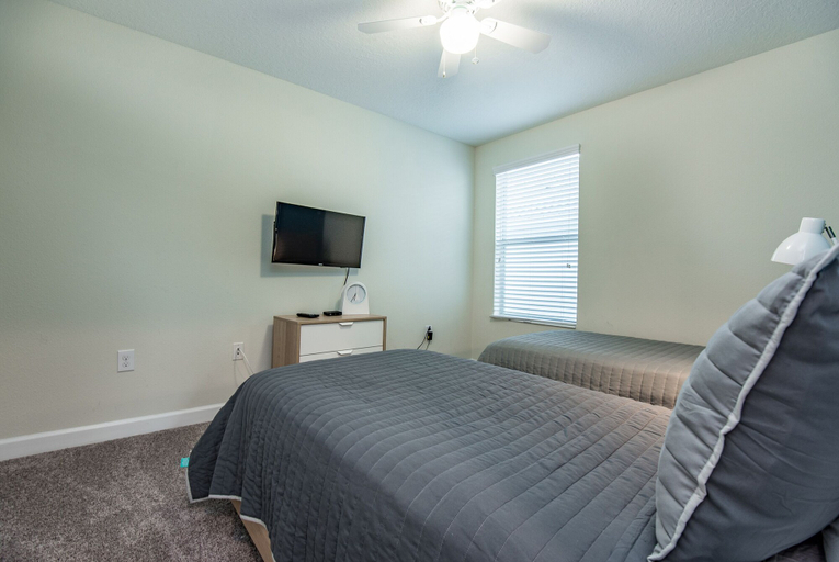 Bedroom 2, 6 Bedroom Villa W Private Pool & Game Room, Osceola
