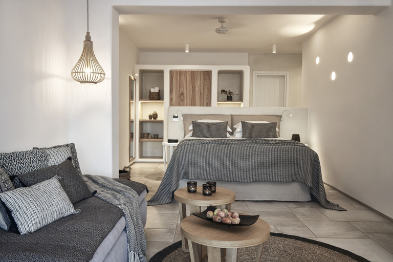 Bedroom 5, Mykonos Bliss - Cozy Suites, Adults Only Hotel, South Aegean