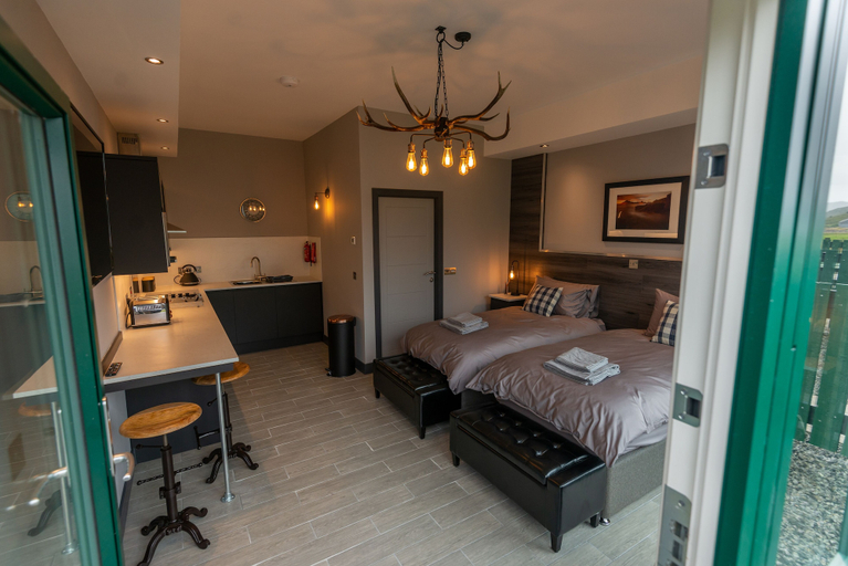 Bedroom 3, Kinloch Ainort Apartments, Highland