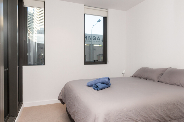 Bedroom 3, Modern Apartment in Darling Harbour, Sydney