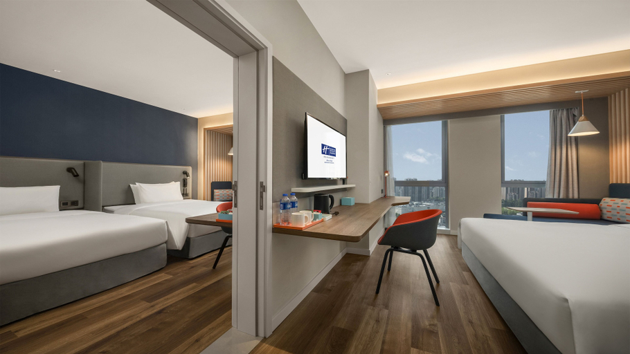 Bedroom 5, Holiday Inn Express MEISHAN DONGPO by IHG, Meishan