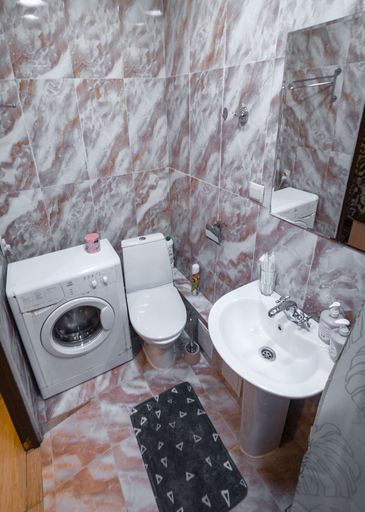Bathroom 3, Apartment on Fontannaya 61a-21, Vladivostok gorsovet